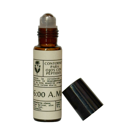 6 am — Contorno de ojos con péptidos
