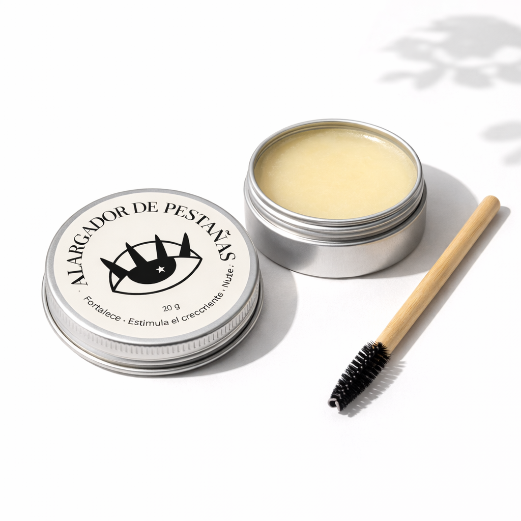 Alargador de pestañas 20 g — Bálsamo nutritivo para crecimiento de cejas y pestañas