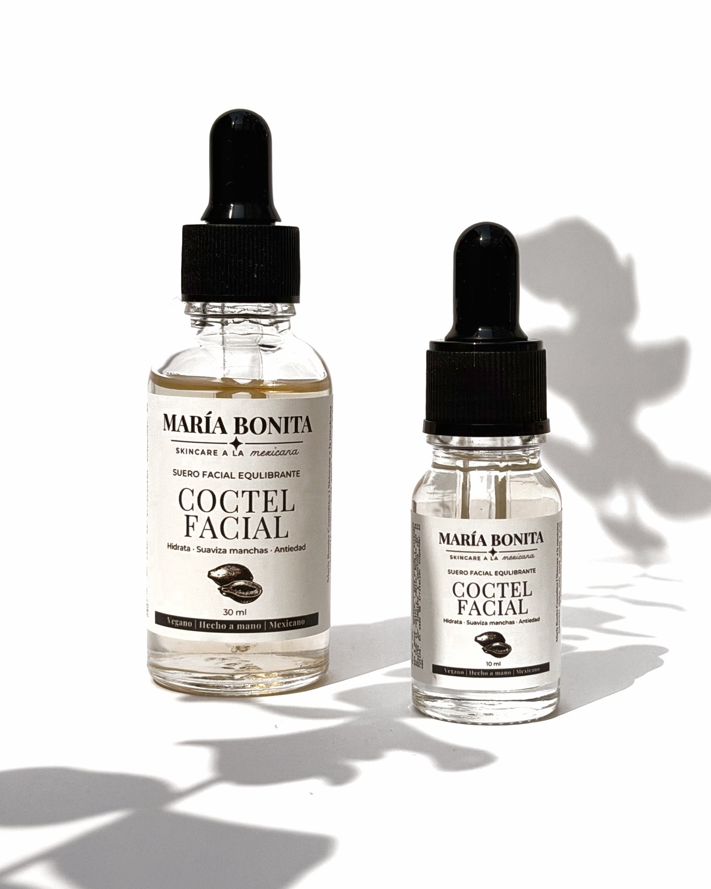 Cóctel Facial — Suero facial con ácido hialurónico 1% + niacidamida 10%