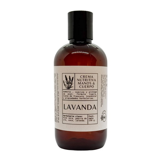 Crema para cuerpo y manos — Lavanda