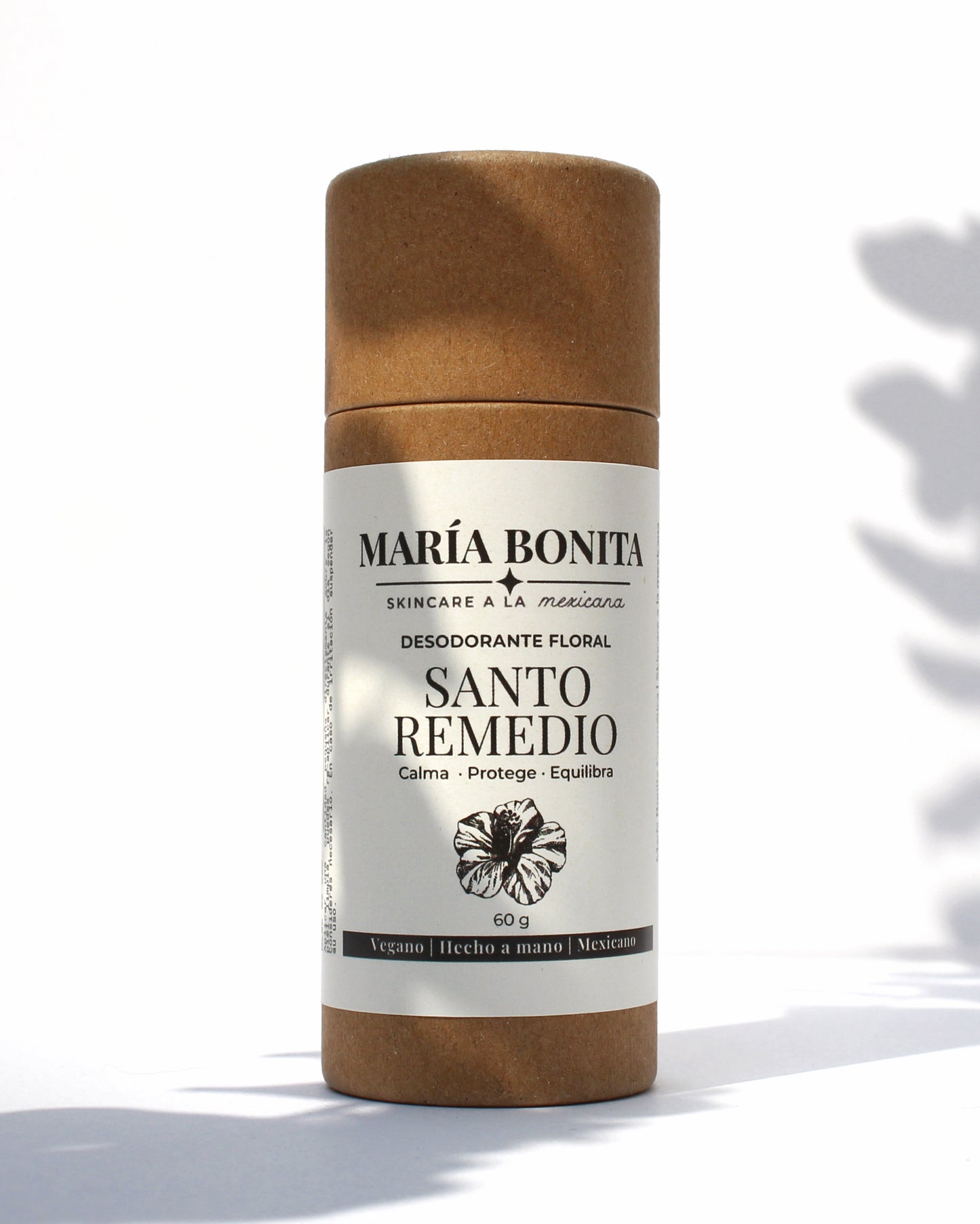 Santo Remedio Floral — Desodorante botánico con geranio, manzanilla y lavanda