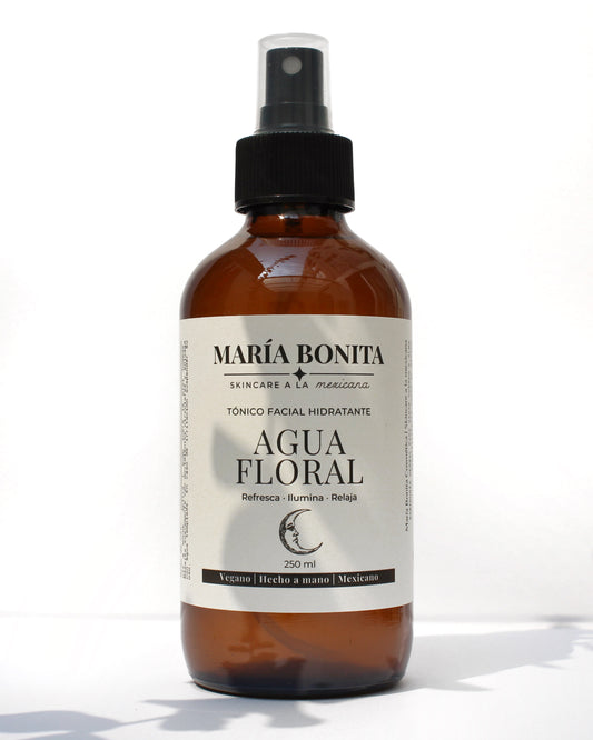 Agua Floral — Tónico equilibante con ácido hialurónico, niacidamida y extractos botánicos