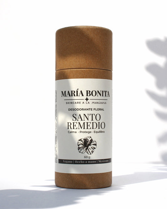 Santo Remedio Floral —  Desodorante botánico con geranio, manzanilla y lavanda
